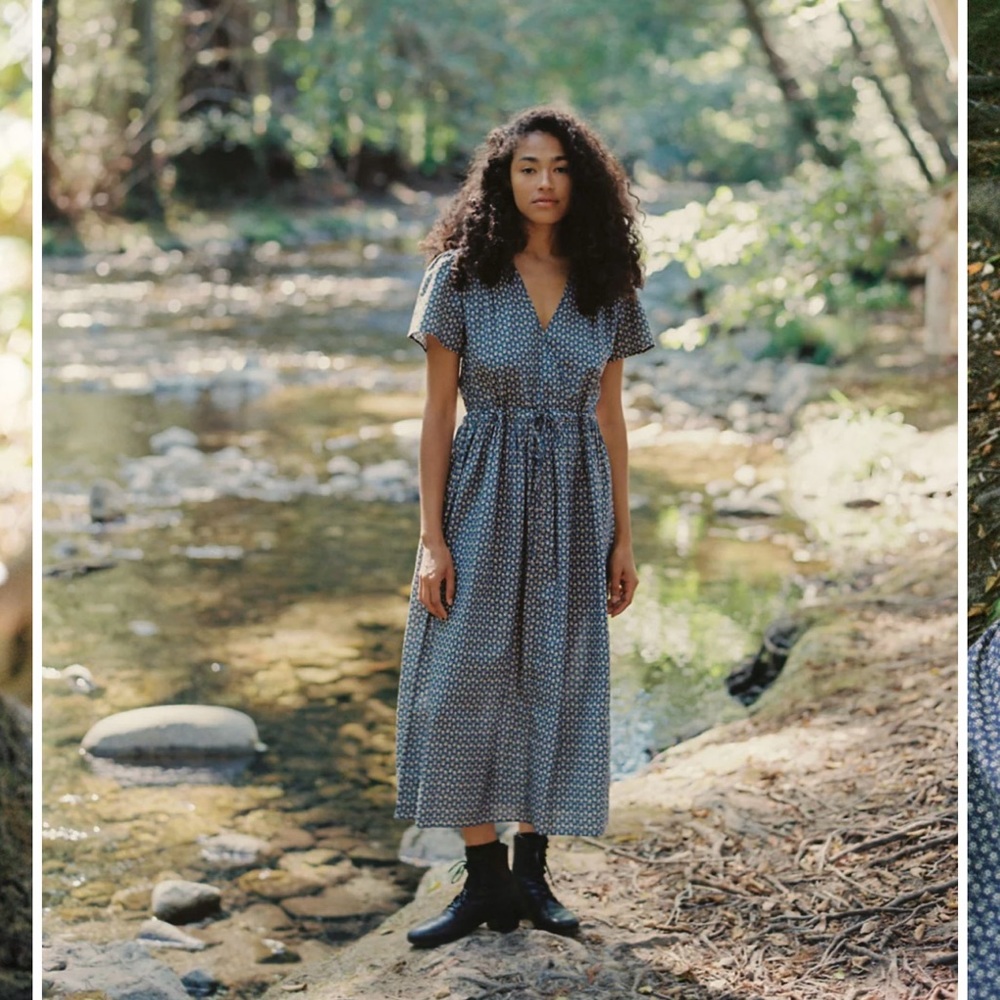 Christy Dawn Dawn Dress in Aster Indigo